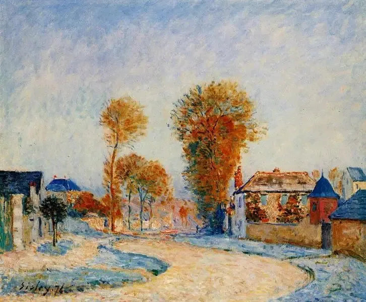 Première gelée blanche - Alfred Sisley