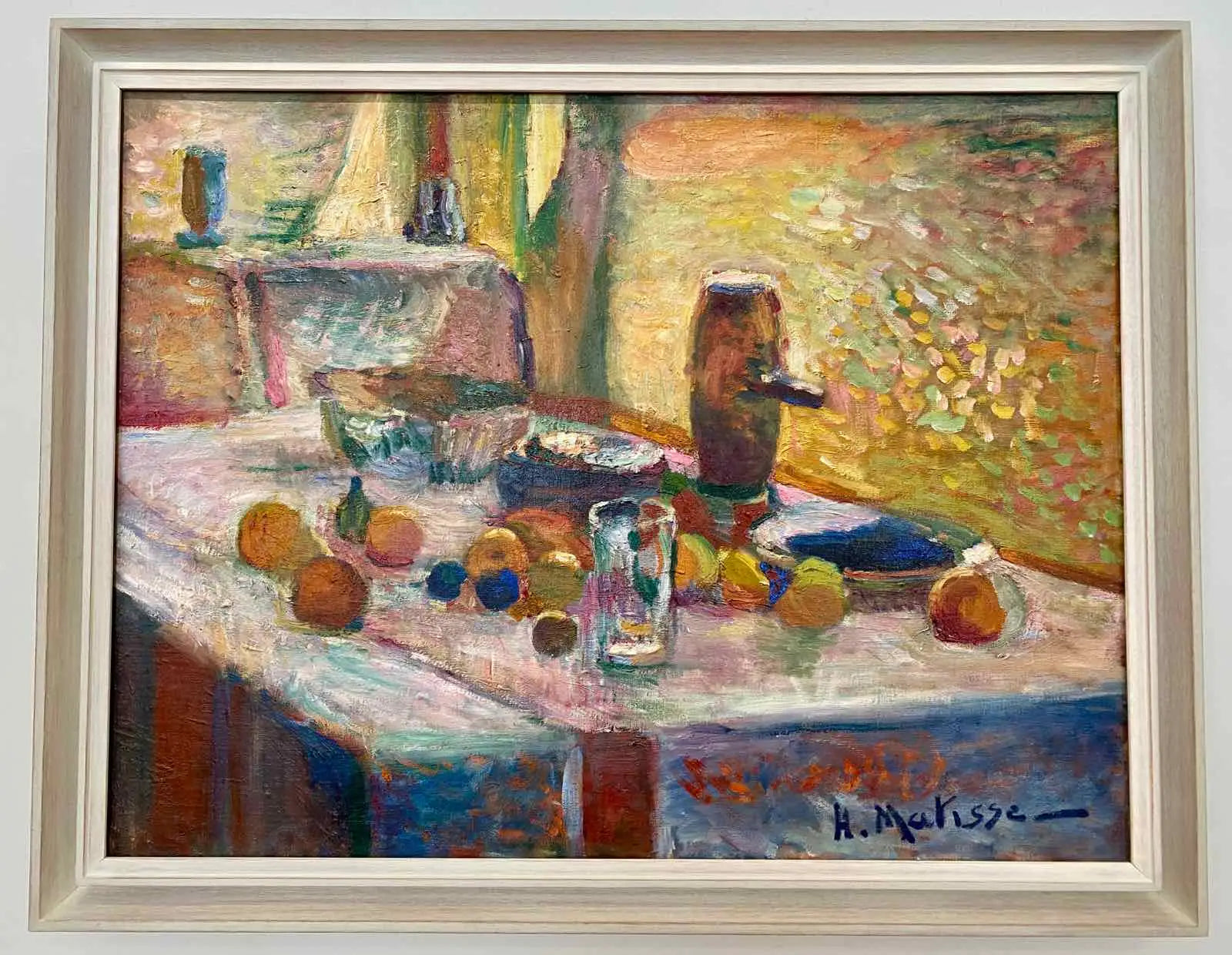 Première nature morte orange - Henri Matisse image 1 copie peinte à la main à l’huile