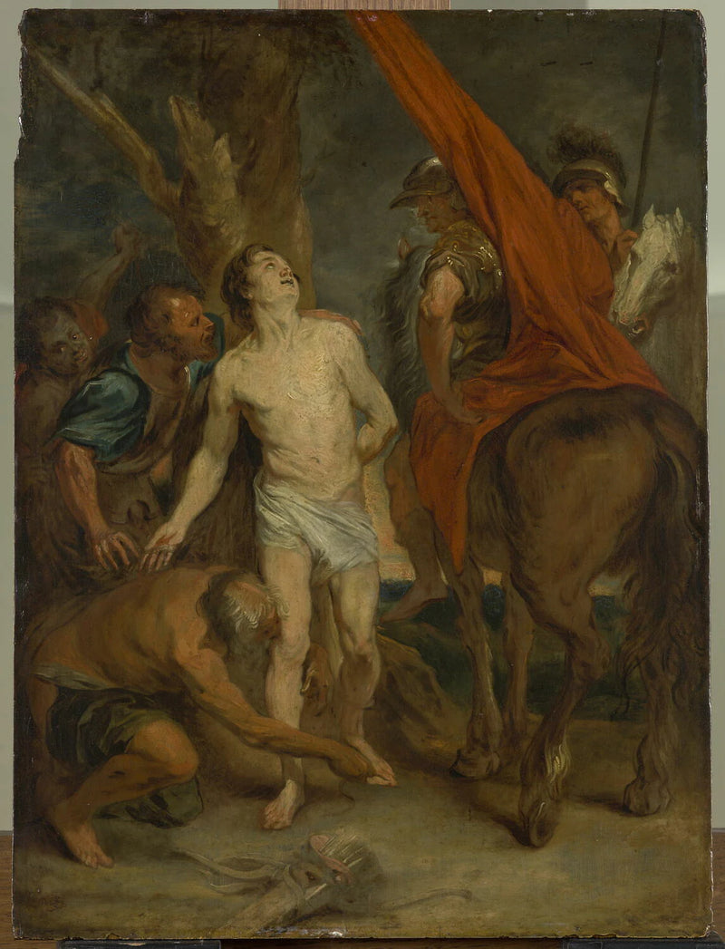 Les Préparatifs du martyre de saint Sébastien - Antoon van Dyck