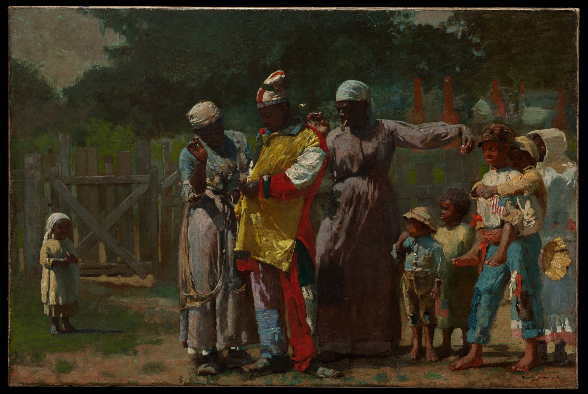 Préparatifs pour le carnaval, Winslow Homer