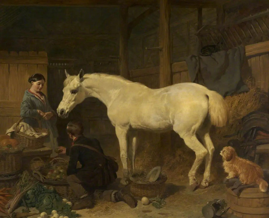 Préparation au marché - John Frederick Herring, Sr.