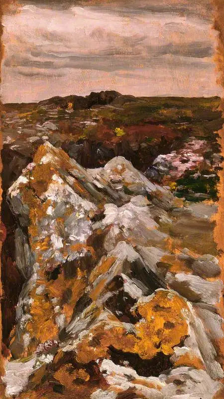 Près de Kynance Cove - Frederic Leighton image 1 reproduction de peinture à l’huile