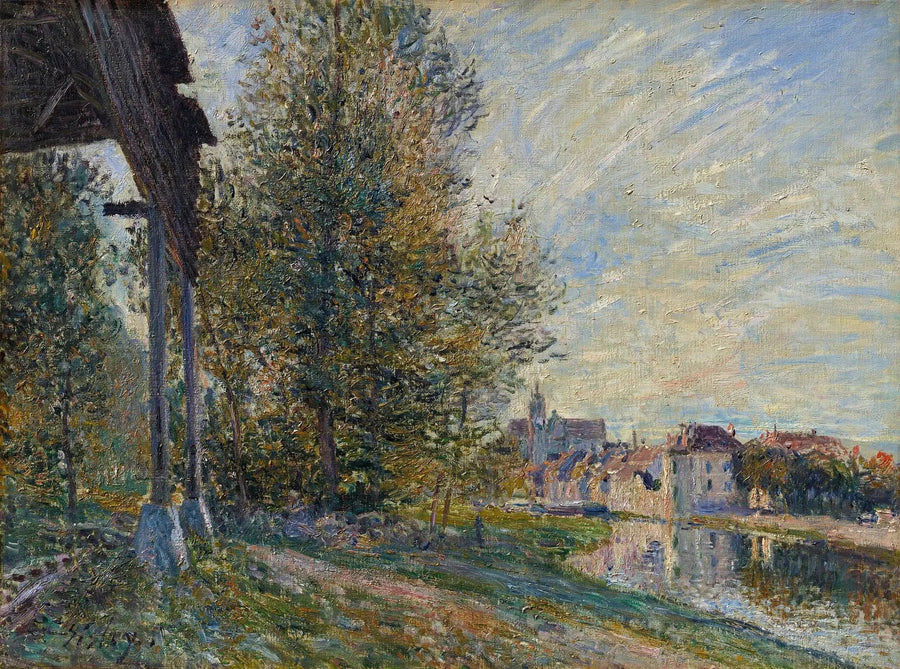 Près de Moret-sur-Loing - Alfred Sisley