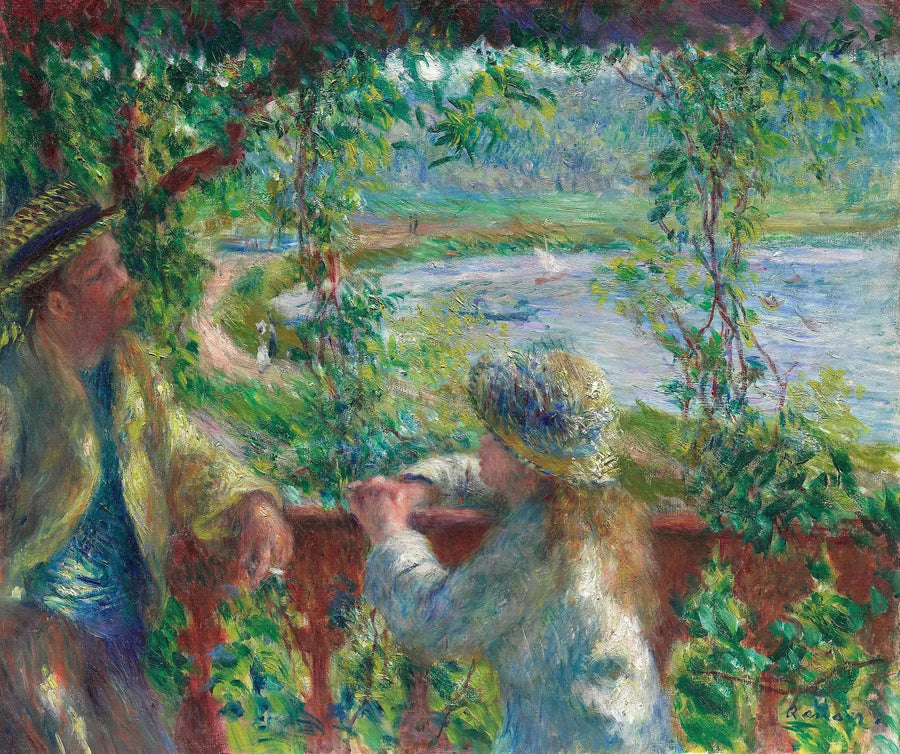 Près du Lac - Pierre-Auguste Renoir
