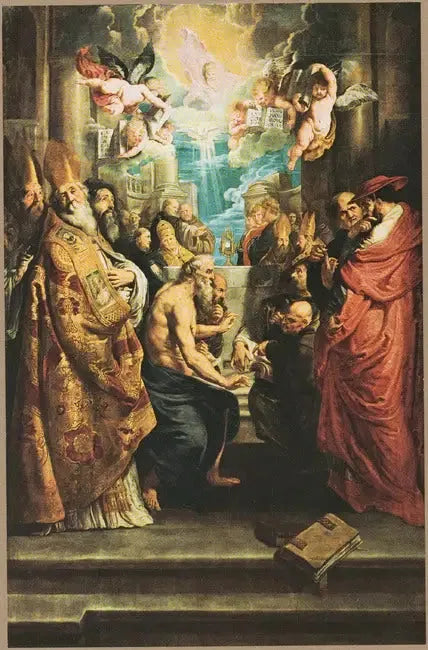 Présence réelle dans le Saint Sacrement - Peter Paul Rubens