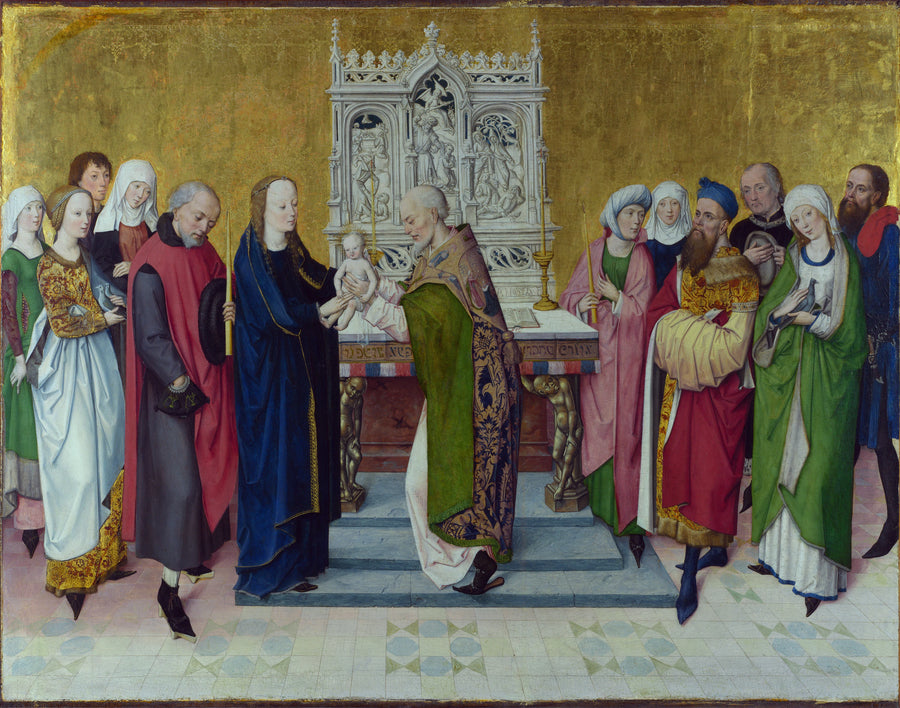 La Présentation au Temple - Maître de la Vie de Marie