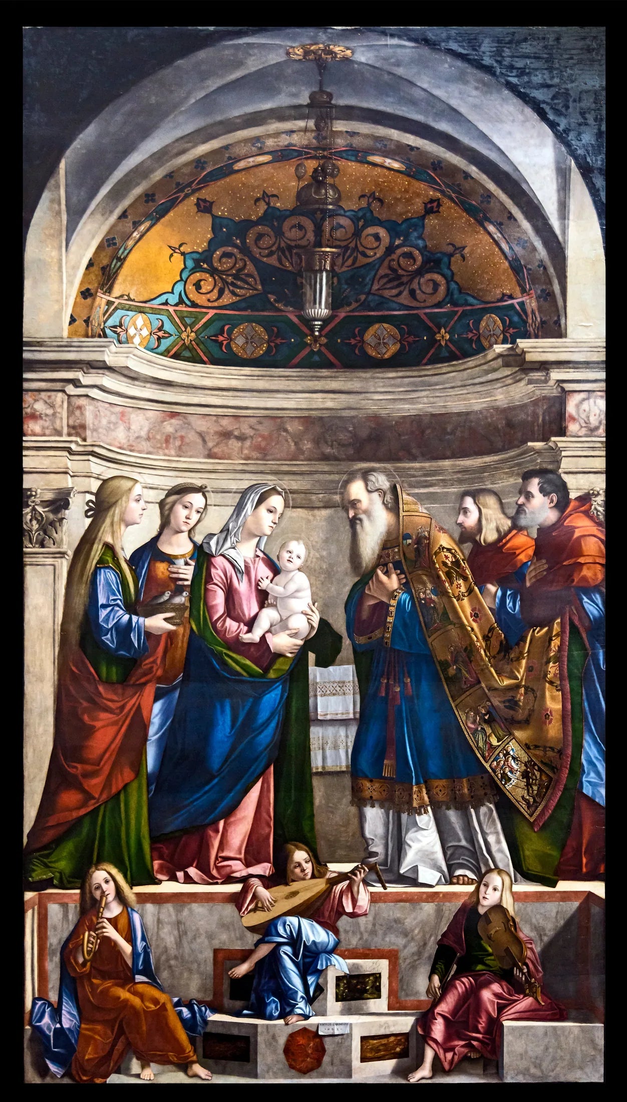 Présentation de Jésus au Temple - Vittore Carpaccio image 1 reproduction artisanale de tableau
