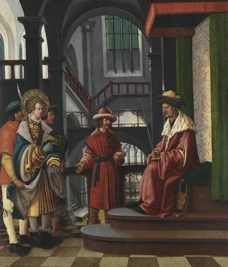 Présentation de saint Florian - Albrecht Altdorfer image 1 copie peinte à la main à l’huile