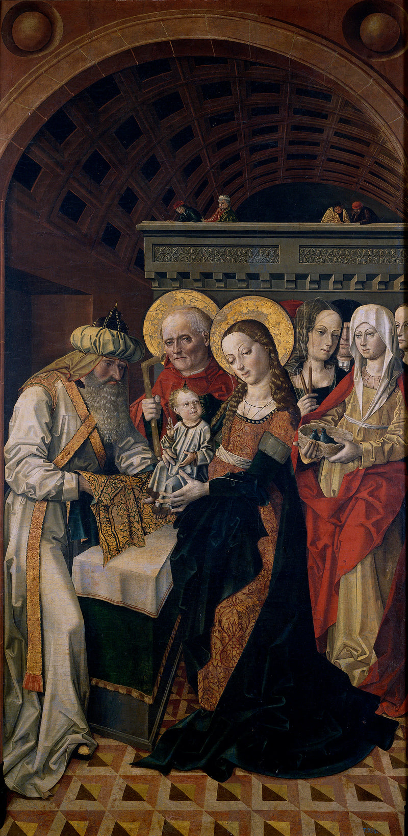 La Présentation de Jésus au Temple - Master of La Sisla