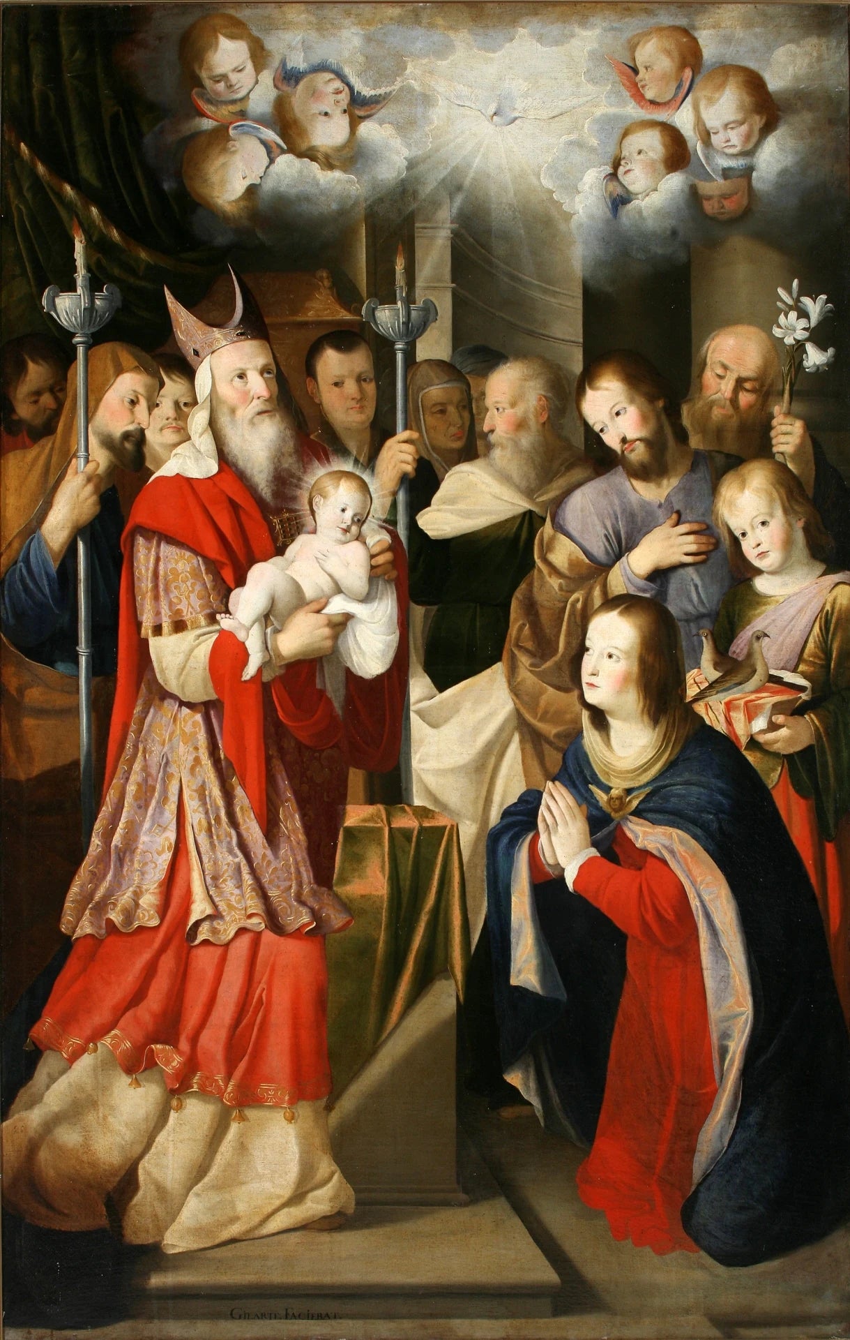Présentation de Jésus au Temple - Mateo Gilarte