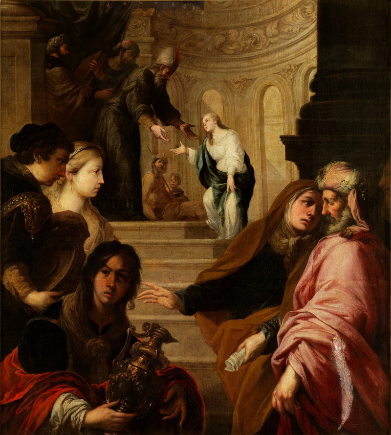 La Présentation de la Vierge au Temple - Juan de Sevilla