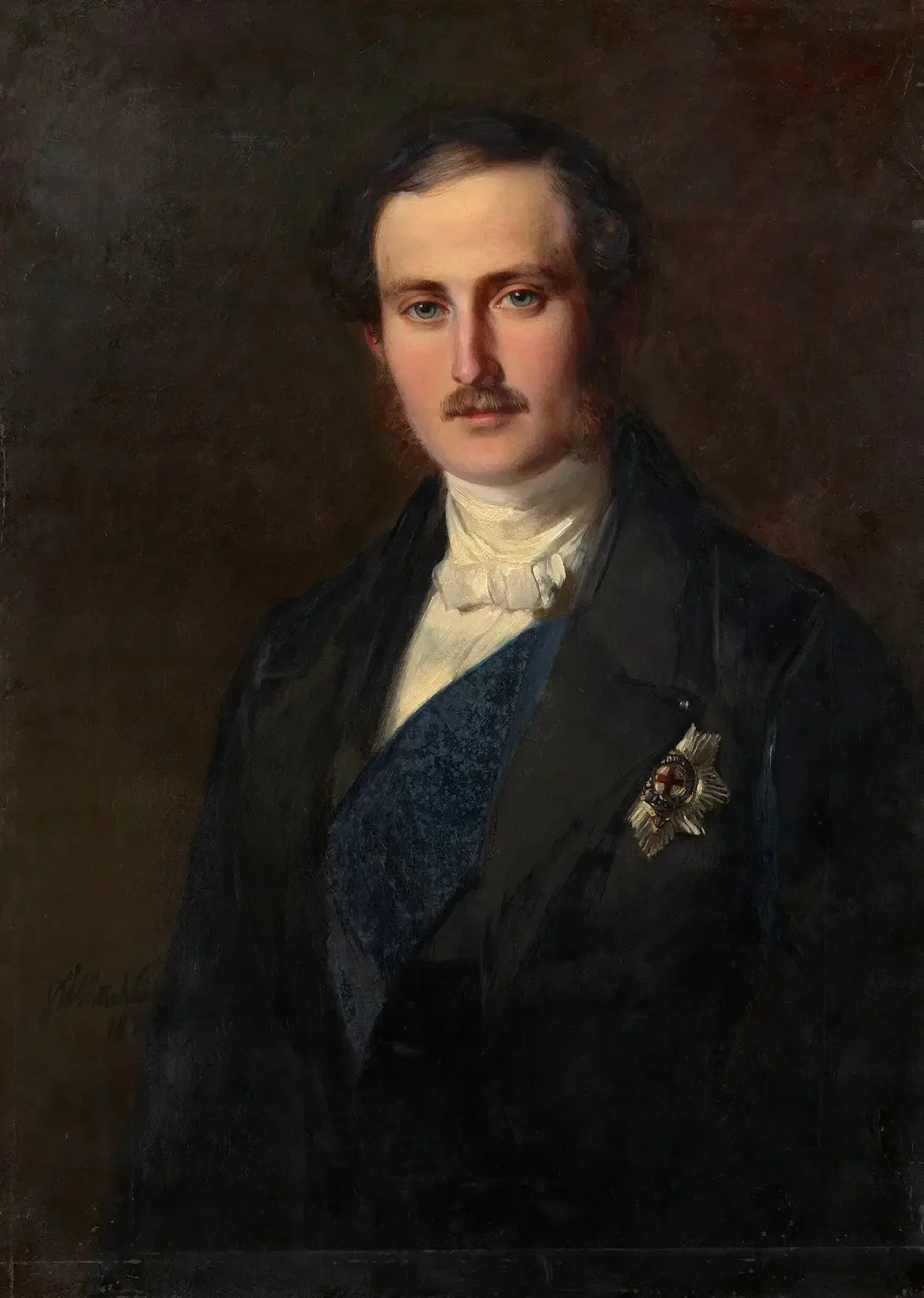 Prince Albert (1819-1861) - Franz Xaver Winterhalter image 1 reproduction artisanale de tableau