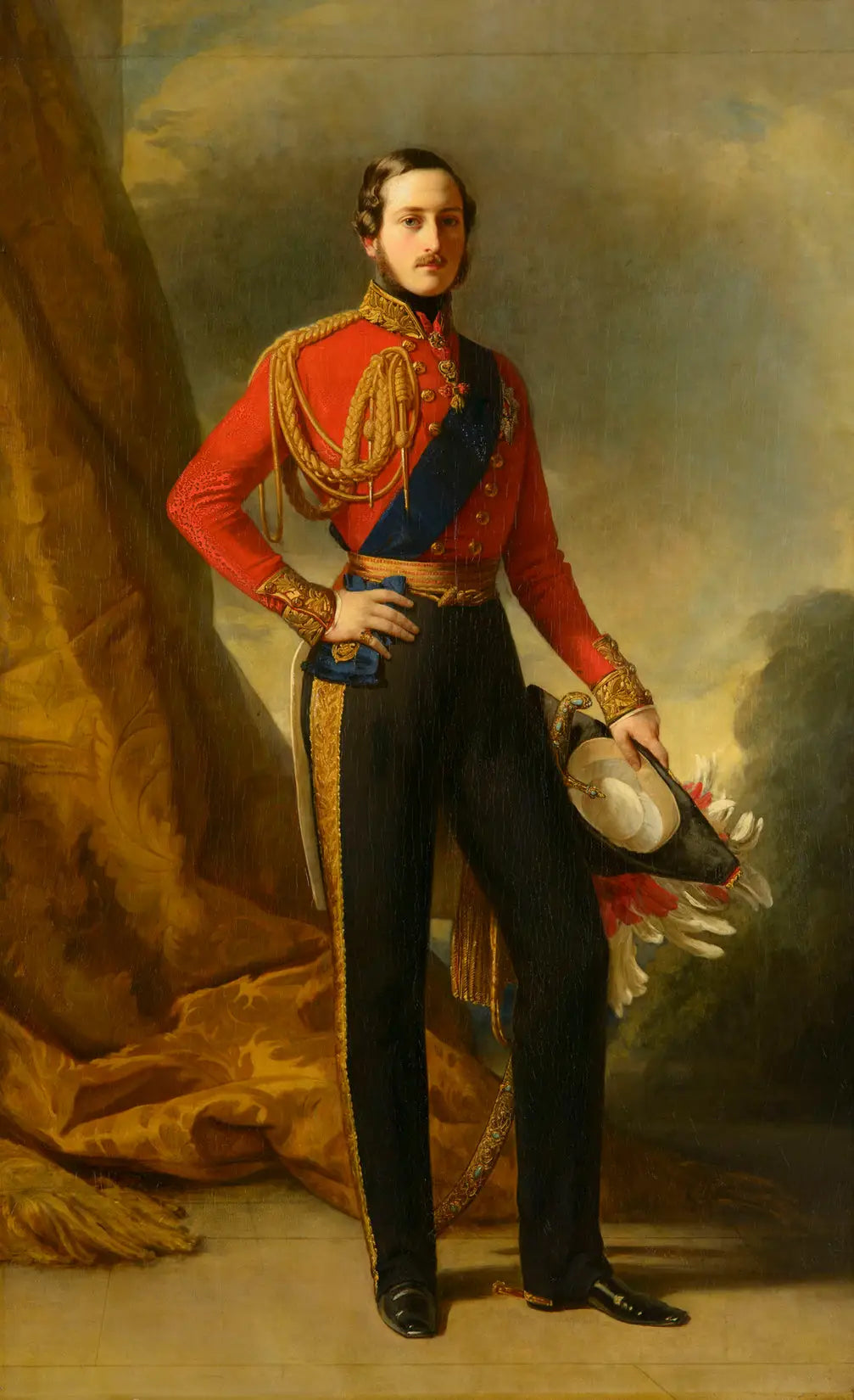 Prince Albert, prince consort - Franz Xaver Winterhalter image 1 reproduction artisanale de tableau