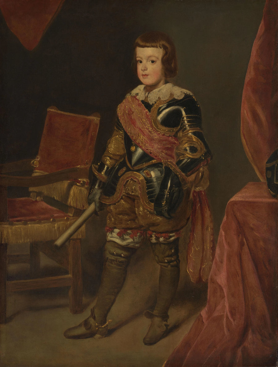 Prince Balthasar Carlos (1629-46). Fils du roi d'Espagne Philippe IV vers l'âge de onze ans - Juan Bautista Martínez del Mazo