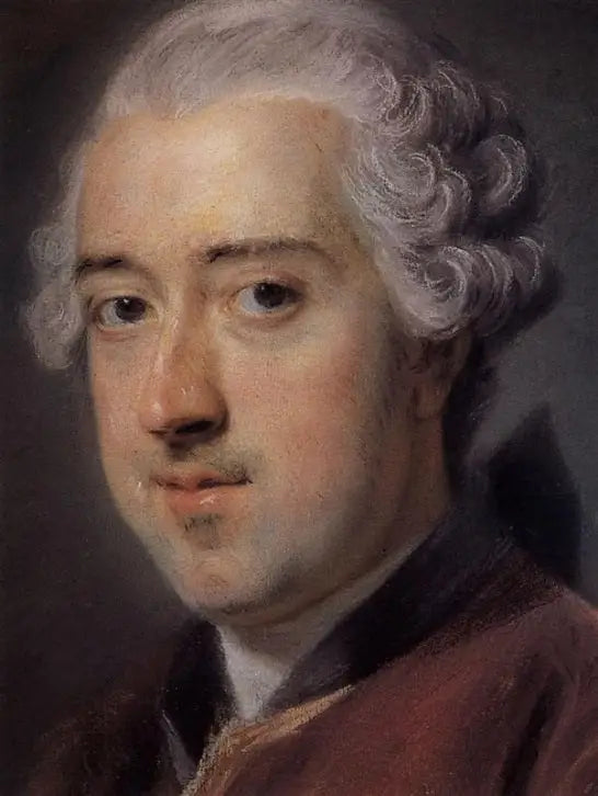 Prince Clément-Venceslas de Saxe - Maurice-Quentin de La Tour image 1 tableau peint à l’huile sur toile