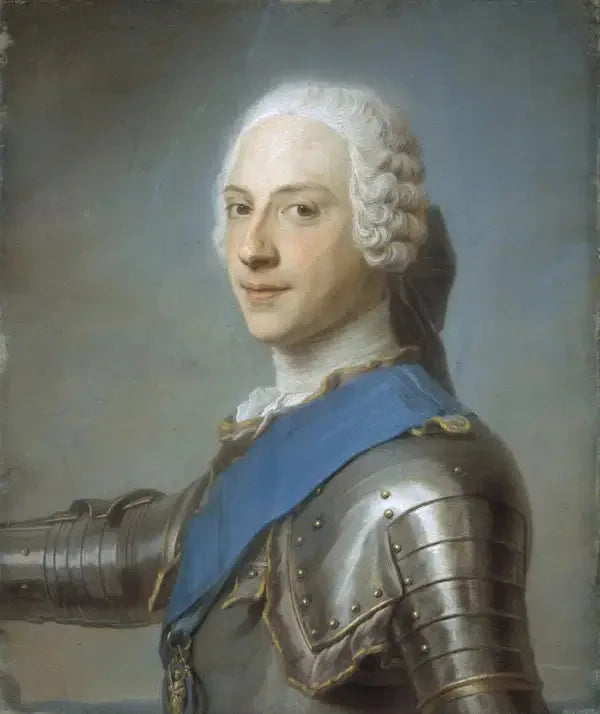 Prince Henri Benoît Clément Stuart, 1725 - 1807. Cardinal York - Maurice-Quentin de La Tour