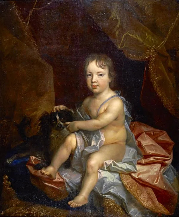 Prince James Francis Edward Stuart, 1688 - 1766. fils de James VII et II - Nicolas de Largillière