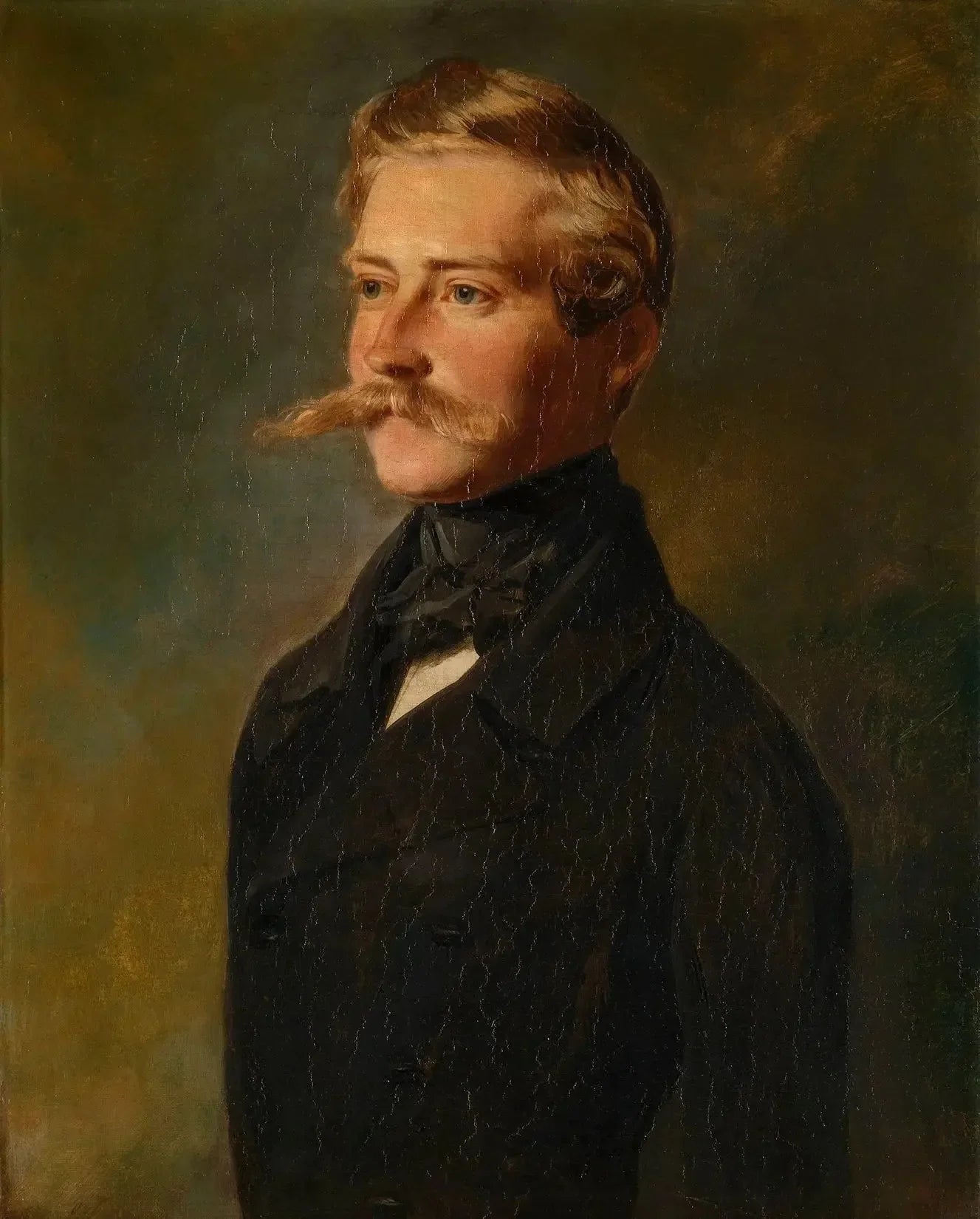 Prince Léopold de Saxe-Cobourg-Gotha (1824-1884) - Franz Xaver Winterhalter image 1 reproduction de peinture à l’huile