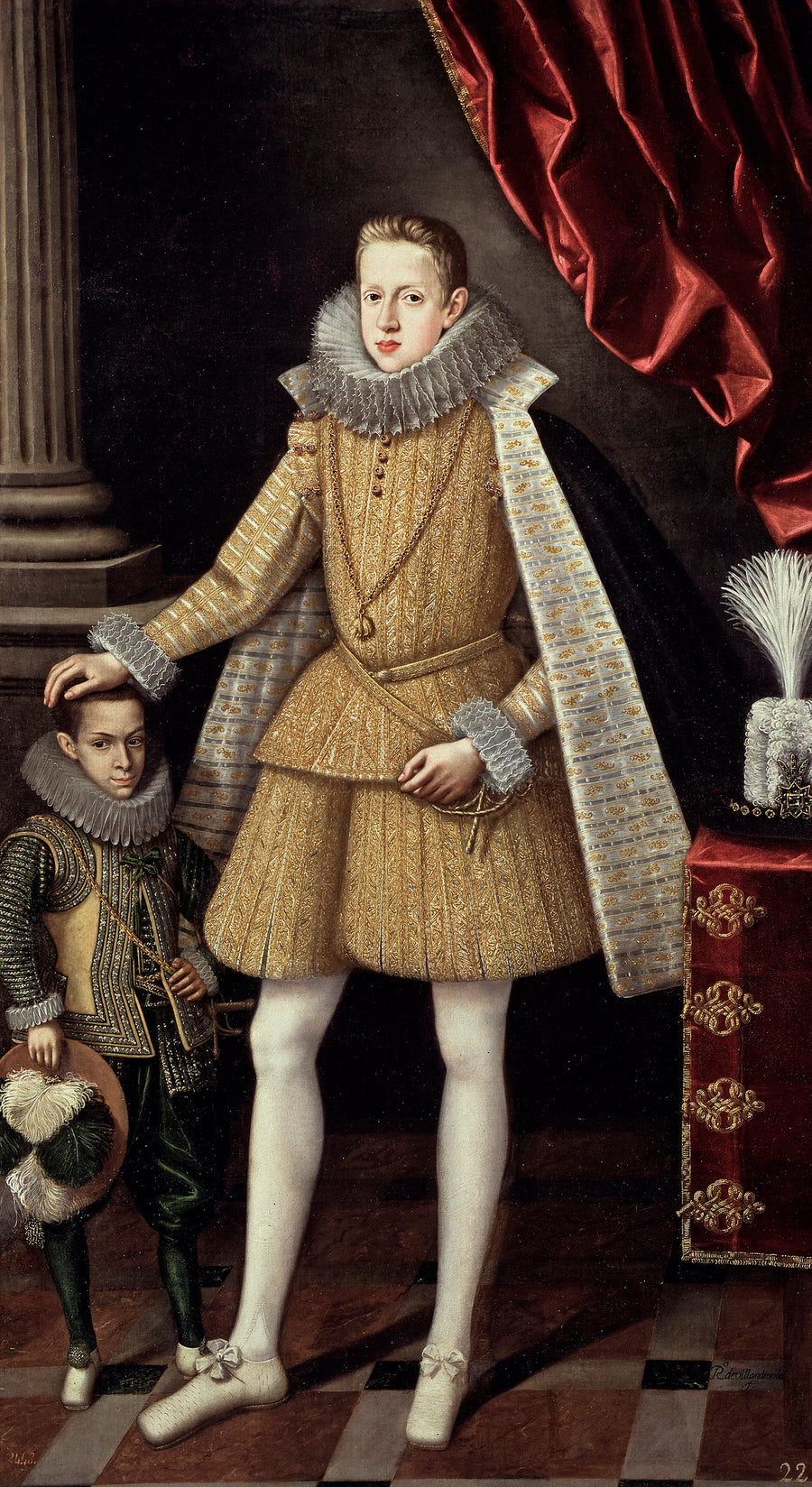 Le prince Philippe et le nain, Miguel Soplillo - Rodrigo de Villandrando