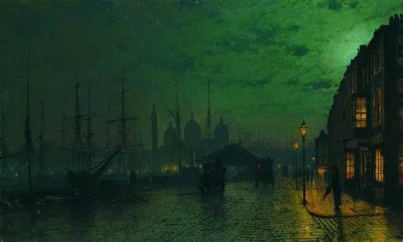 Princes Dock, Hull - John Atkinson Grimshaw