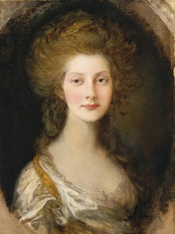 Princesse Augusta (1768-1840) - Thomas Gainsborough image 1 copie peinte à la main à l’huile