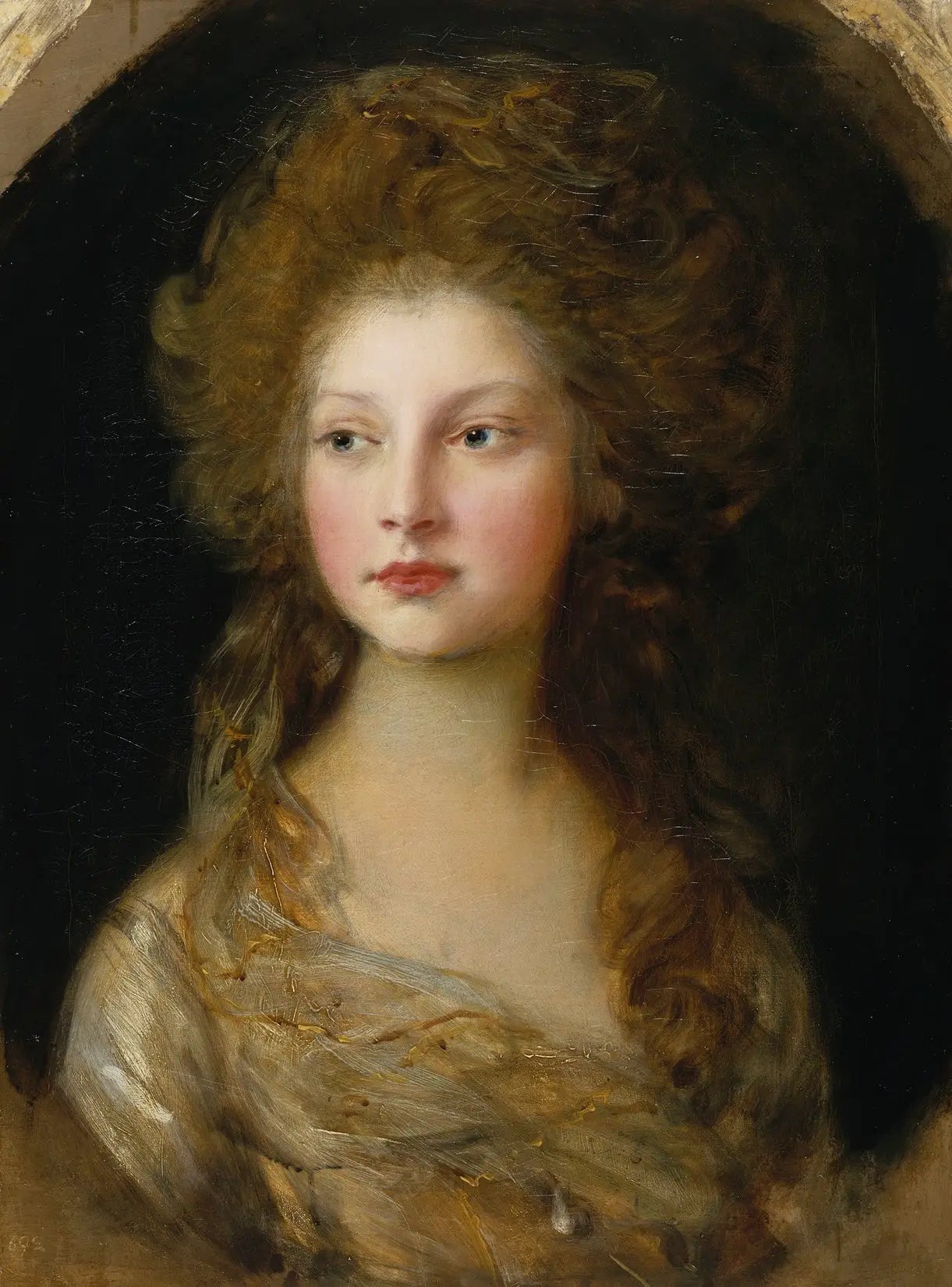 Princesse Élisabeth (1770-1840) - Thomas Gainsborough image 1 copie de tableau peinte à la main