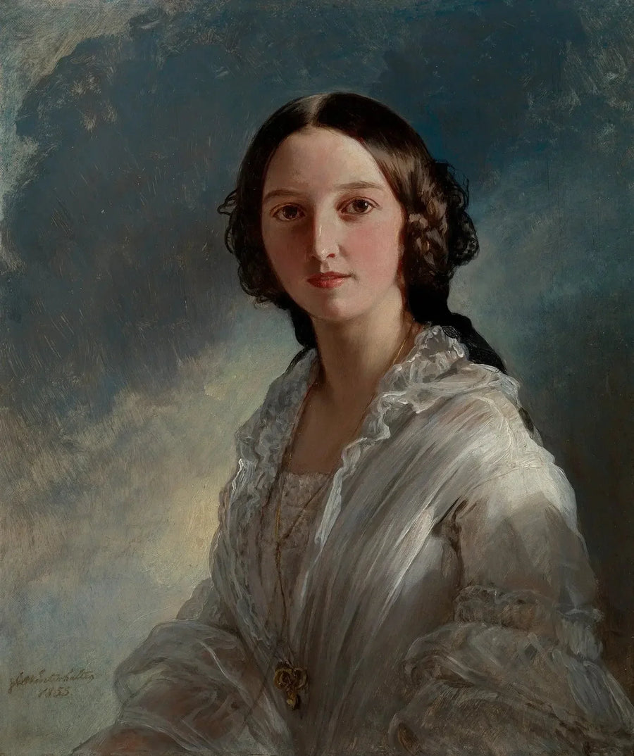 Princesse Feodora de Hohenlohe-Langenbourg (1839-1872) - Franz Xaver Winterhalter