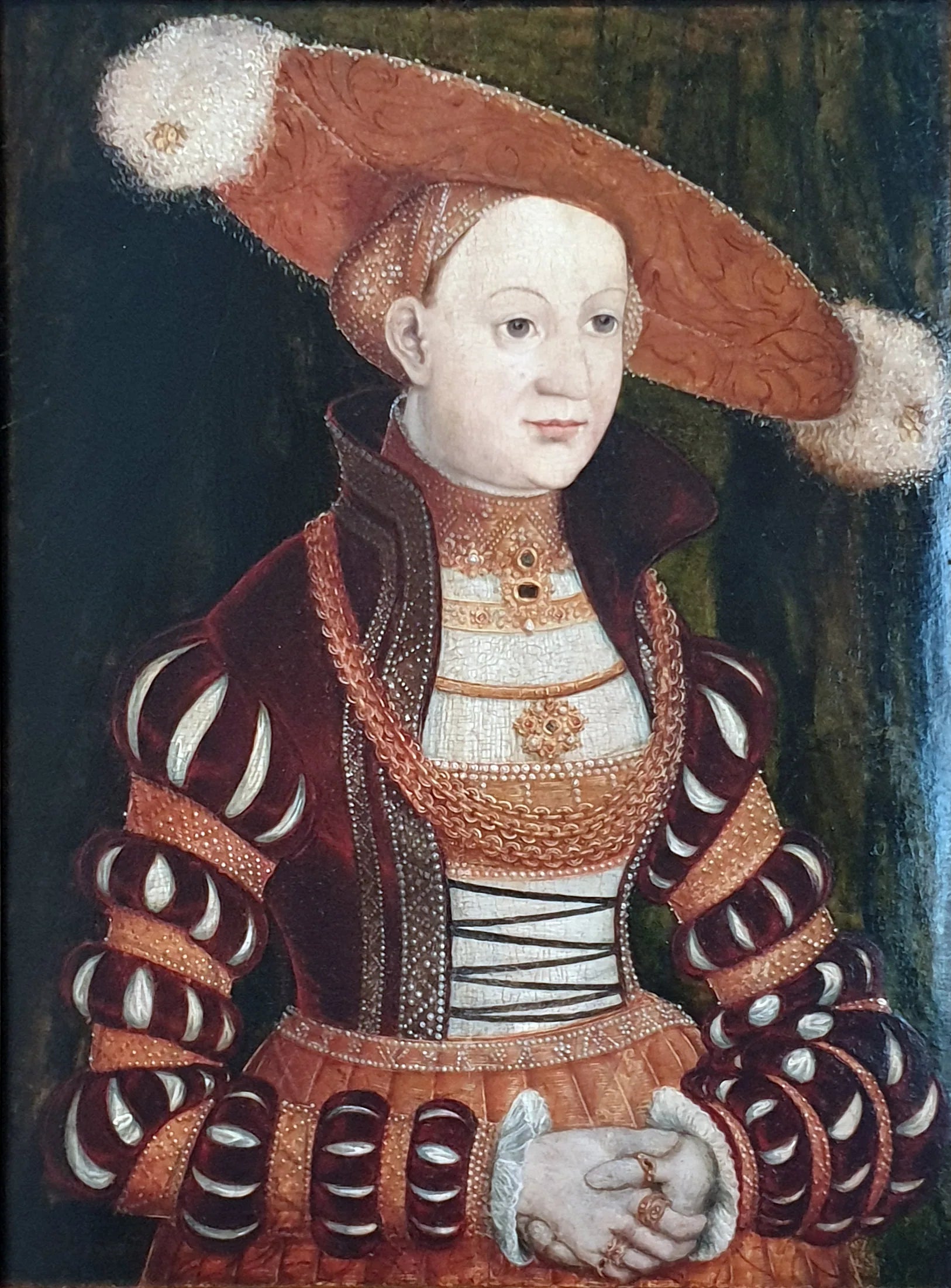 Princesse Magdalena de Brandebourg - Lucas Cranach the Elder image 1 reproduction de peinture à l’huile