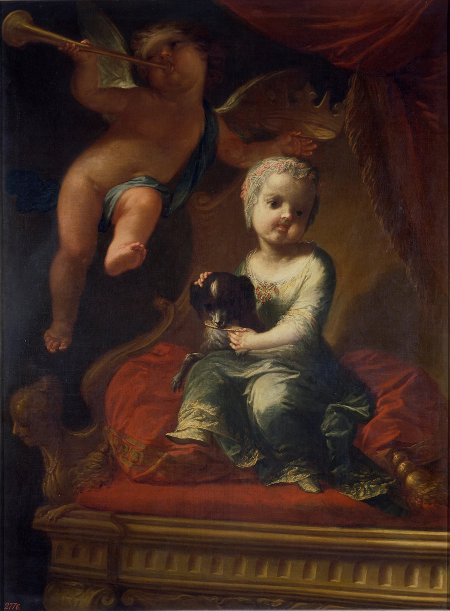 La princesse Maria Elizabeth de Naples, fille de Charles III - Clemente Ruta