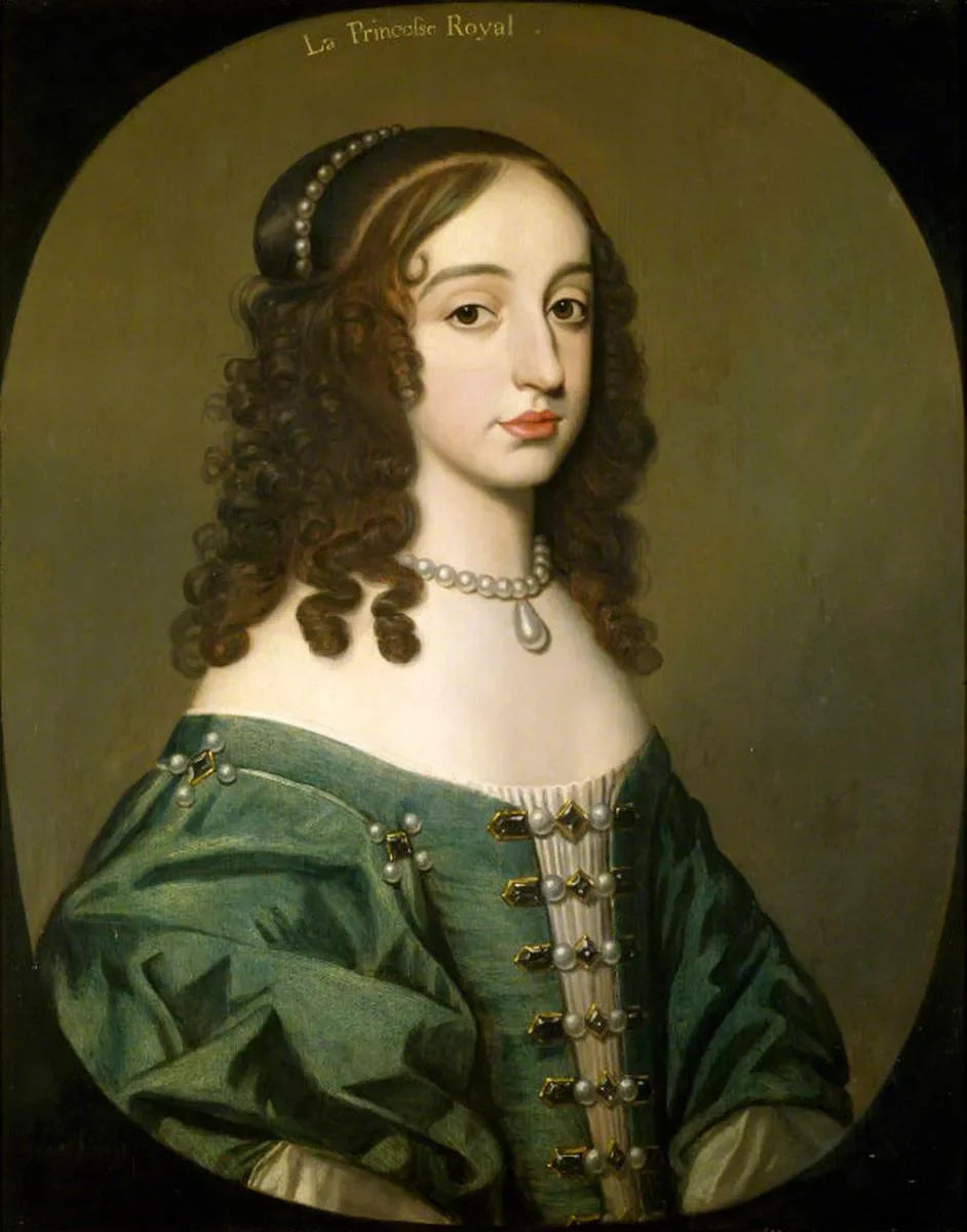 Princesse Marie Stuart, princesse d'Orange (1631 - 1660) - Gerrit van Honthorst image 1 reproduction artisanale de tableau