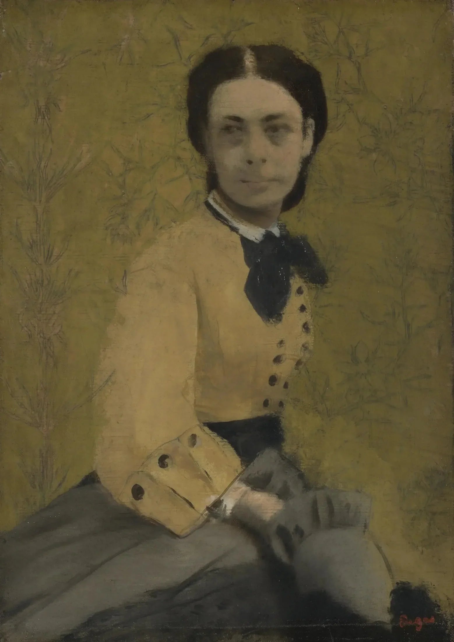 Princesse Pauline de Metternich - Edgar Degas image 1 reproduction réalisée par Alpha Reproduction