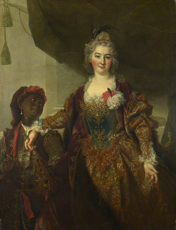 Princesse Rákóczi - Nicolas de Largillière image 1 reproduction artisanale de tableau