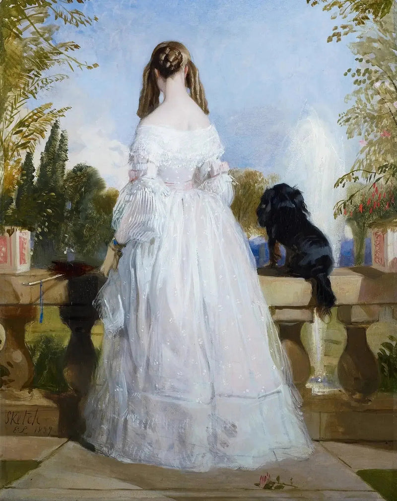 Princesse Victoire de Saxe-Cobourg-Gotha (1822-1857) - Edwin Henry Landseer