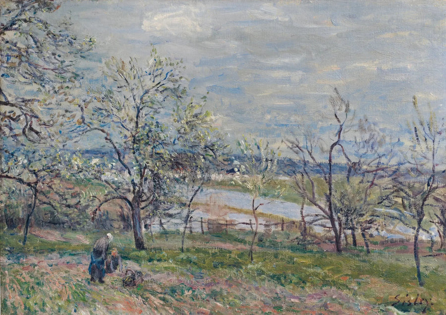 Printemps à Veneux-Nadon - Alfred Sisley