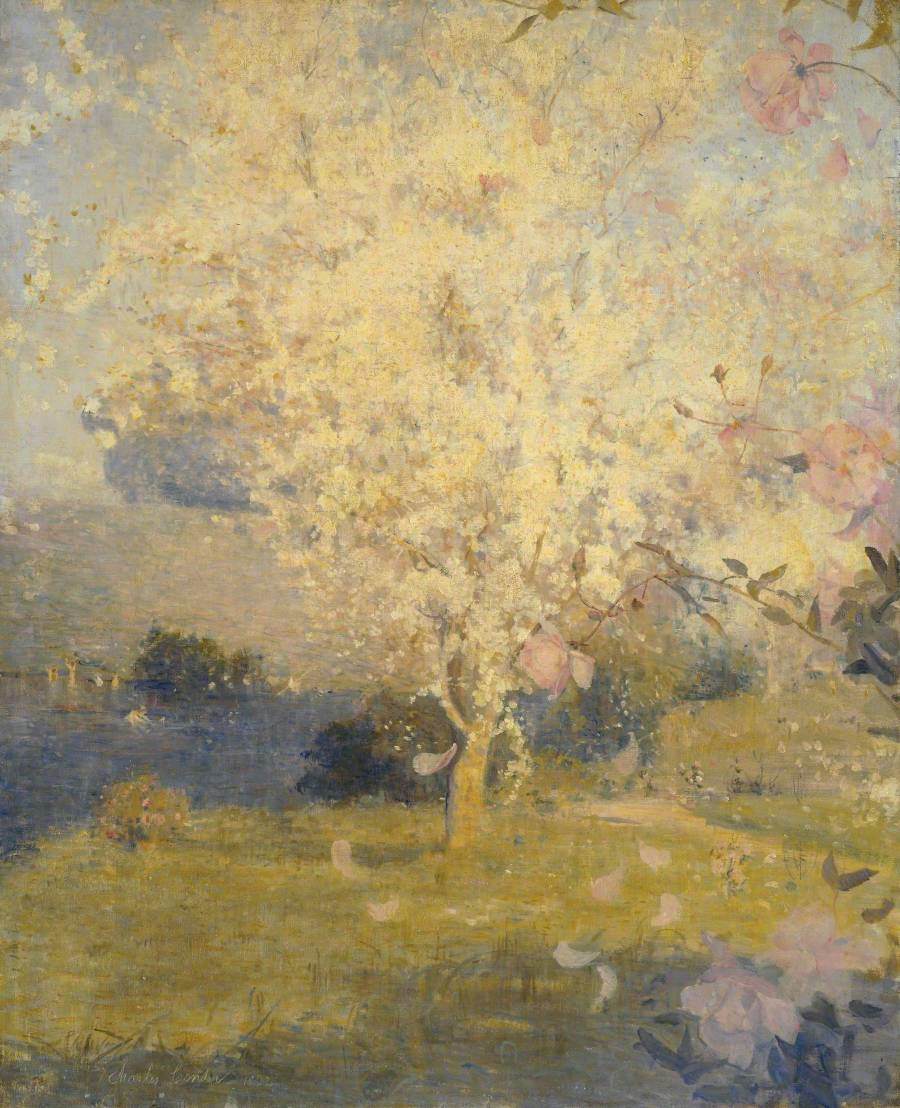 Printemps - Charles Conder image 1 reproduction artisanale de tableau