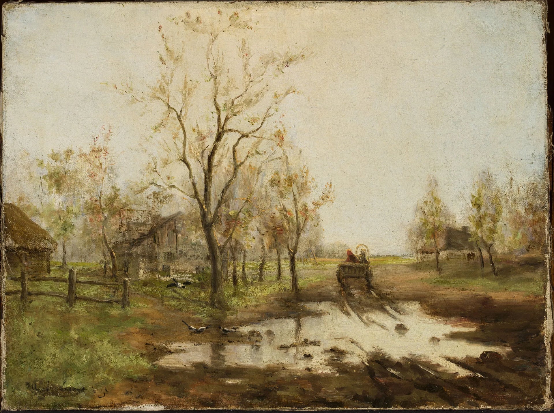 Printemps dans la campagne. - Isaac Levitan image 1 reproduction de peinture à l’huile