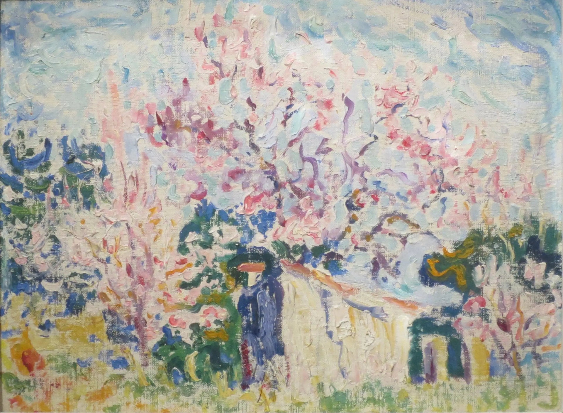 Printemps en Provence - Paul Signac image 1 reproduction d’œuvre d’art à l’huile