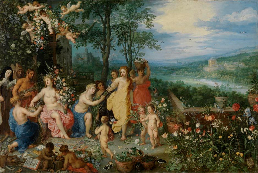 Printemps - Jan Brueghel l'Ancien