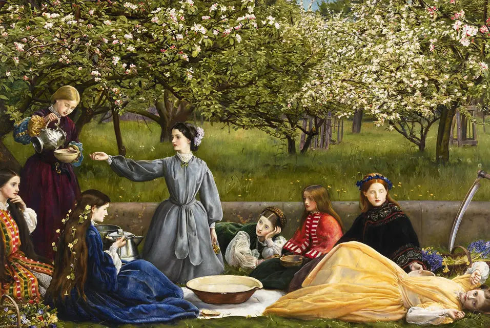 Printemps - John Everett Millais image 1 copie de tableau peinte à la main