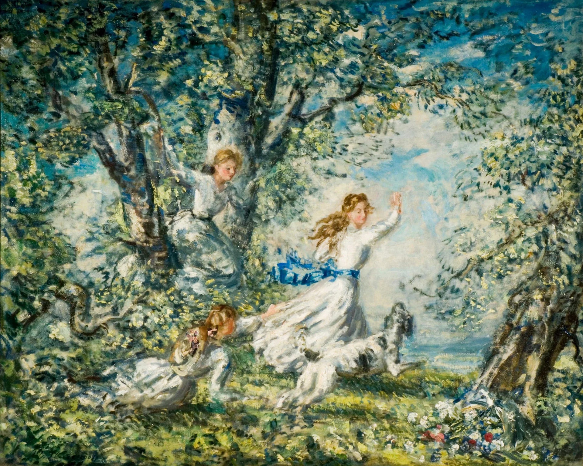 Printemps - Philip Wilson Steer image 1 reproduction artisanale de tableau
