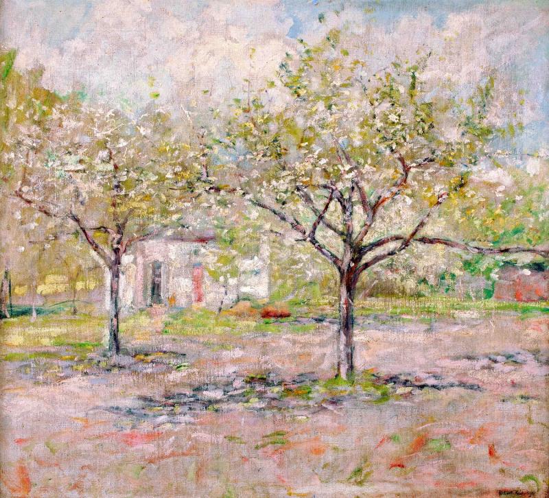 Printemps - Robert Lewis Reid image 1 copie peinte à la main à l’huile