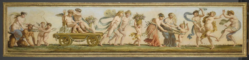 Le Printemps (Salon des Saisons) procession : femmes dansant, char... - Pierre-Paul Prud'hon