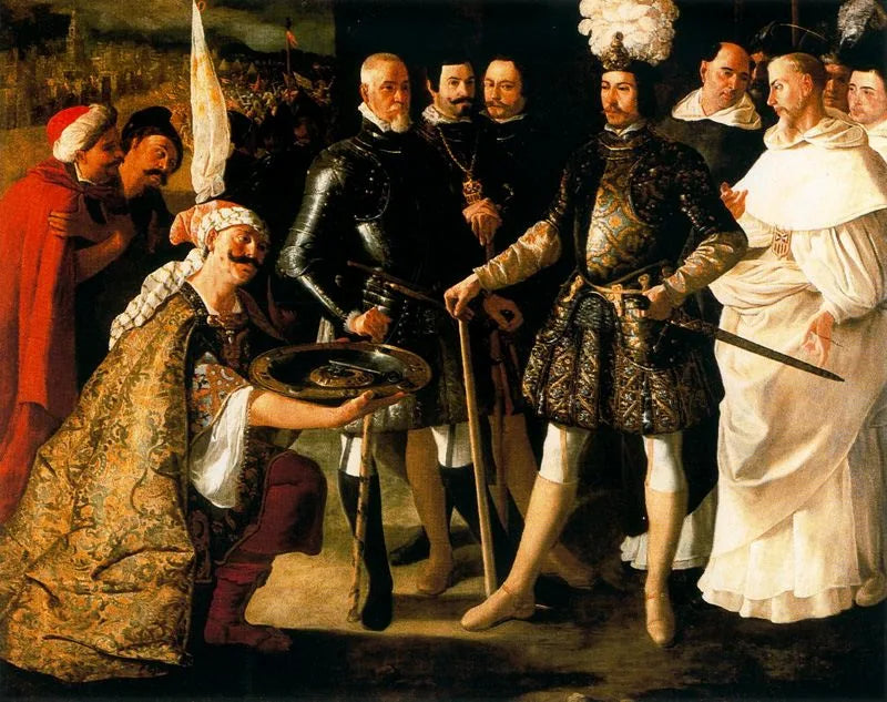 Prise de Séville - Francisco de Zurbarán image 1 reproduction d’œuvre d’art à l’huile