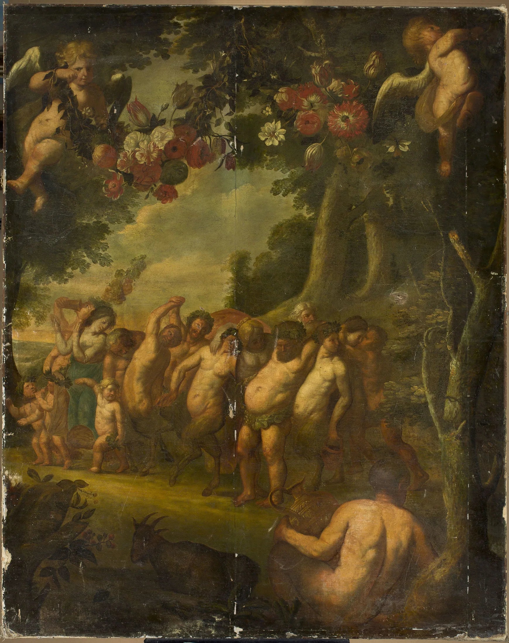 Procession de Bacchus - Jacob Jordaens image 1 tableau peint à l’huile sur toile