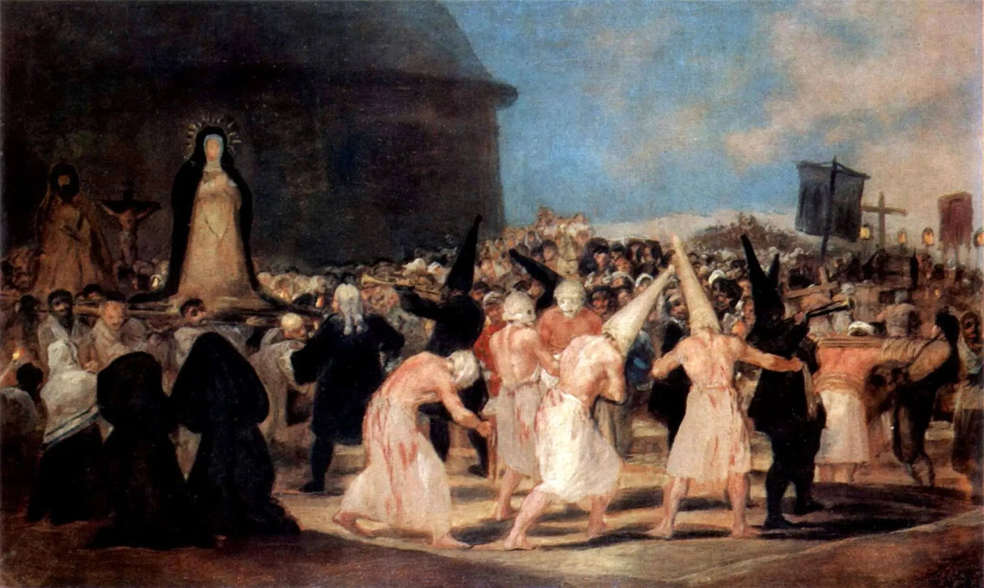 Procession de flagellants - Francisco de Goya image 1 reproduction réalisée par Alpha Reproduction