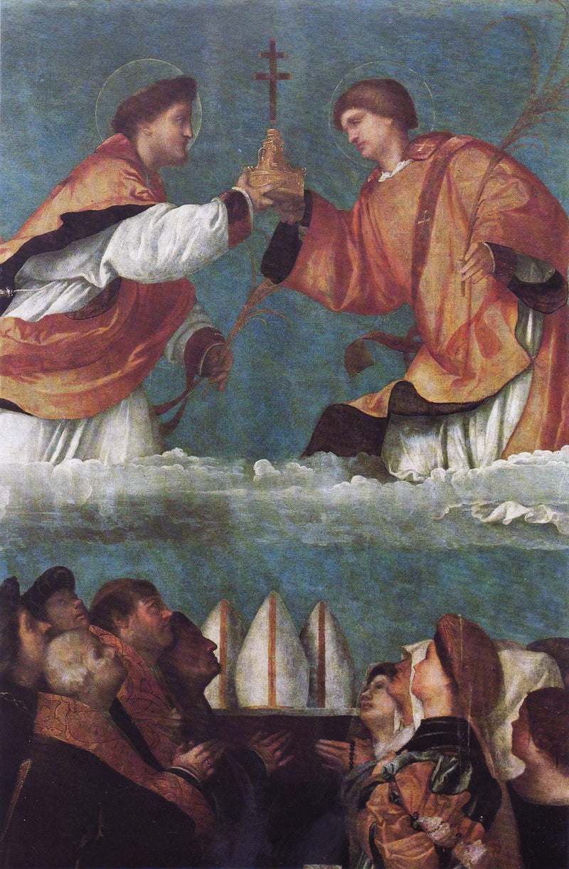 Procession de la Sainte Croix en messe - Alessandro Bonvicino