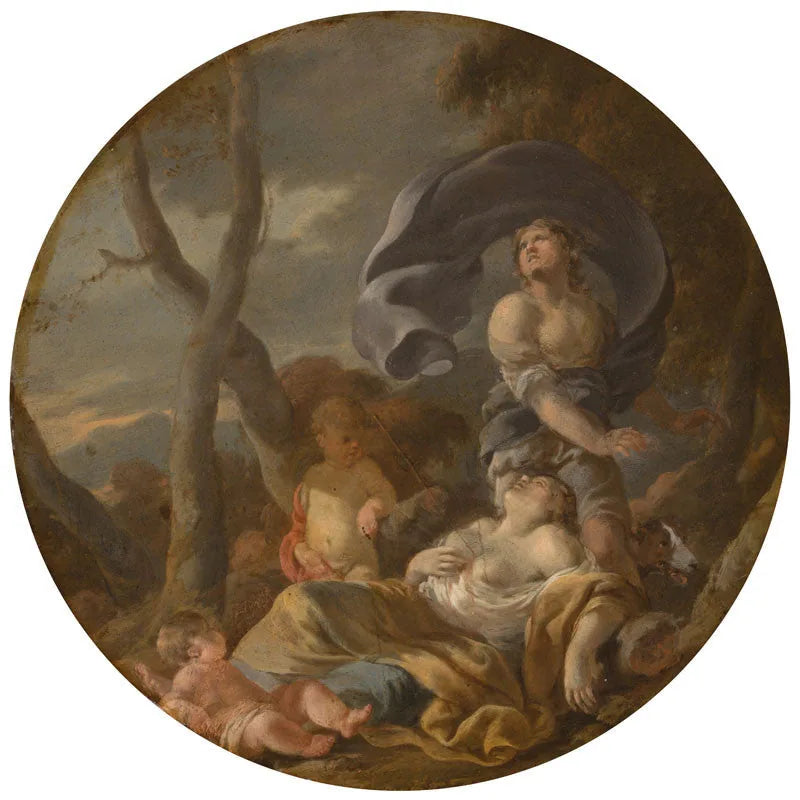 Procris et Caephalus - Sébastien Bourdon image 1 reproduction de peinture à l’huile
