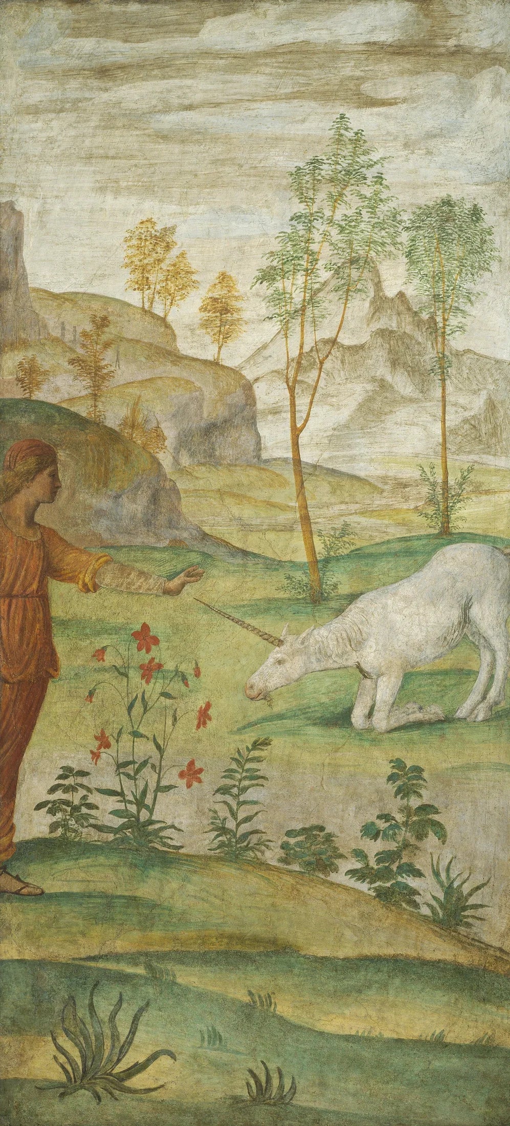 Procris et la Licorne - Bernardino Luini image 1 reproduction de peinture à l’huile