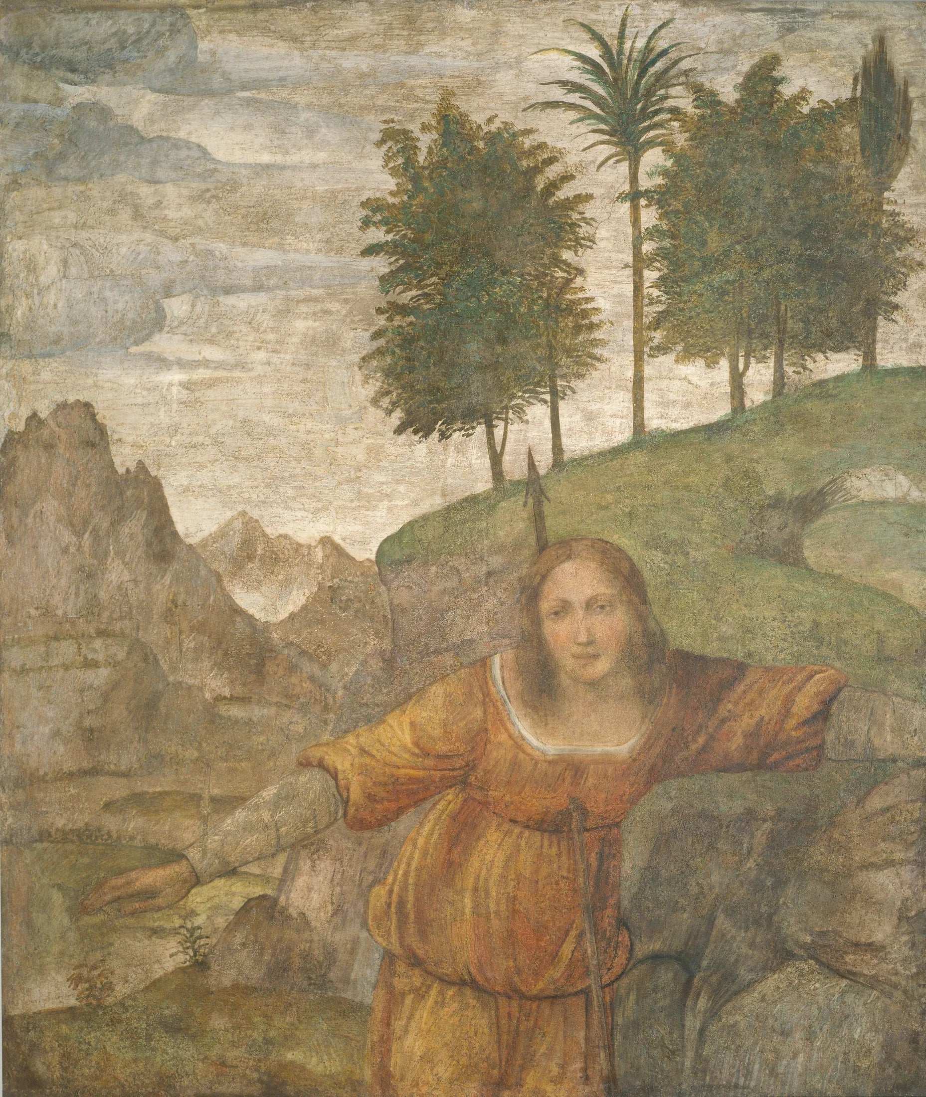 Procris transpercé par le javelot de Céphale - Bernardino Luini image 1 copie de tableau peinte à la main