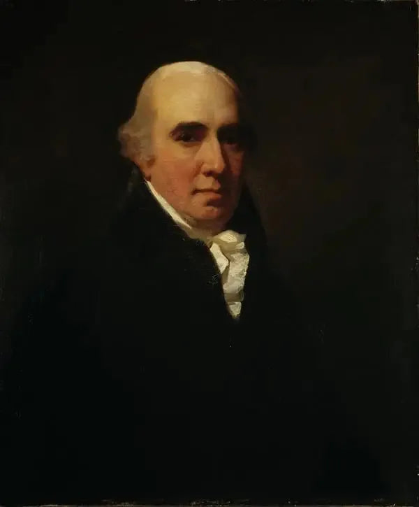Professeur Dugald Stewart, 1753 - 1828. Philosophe - Henry Raeburn image 1 tableau peint à l’huile sur toile